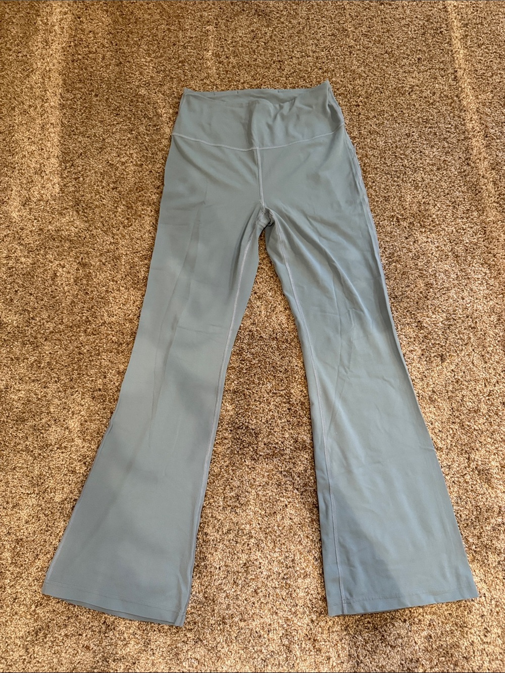 lululemon athletica High-Rise Flared Leg Pants - Dusty Sage